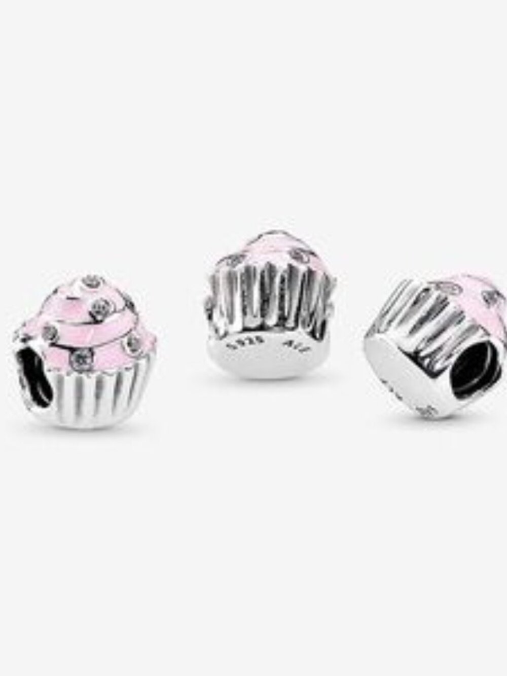 Pandora Pink Cupcake Charm,Perfect Condition - Picture 3 of 4